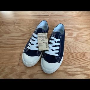 NWT Muji Organic Cotton Water Repellant Sneakers Size 8.5